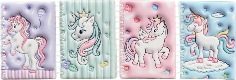Couverture 3D souple avec licorne