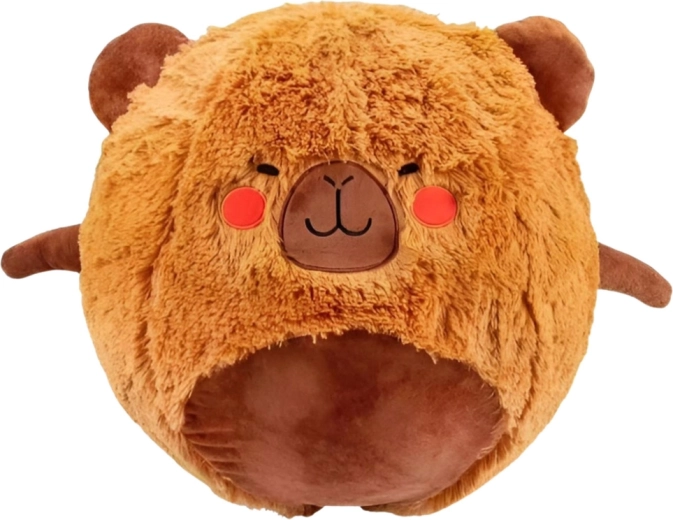 Peluche douce, noyau résistant