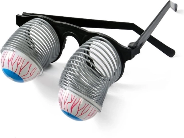 Lunettes d’Halloween avec yeux télescopiques