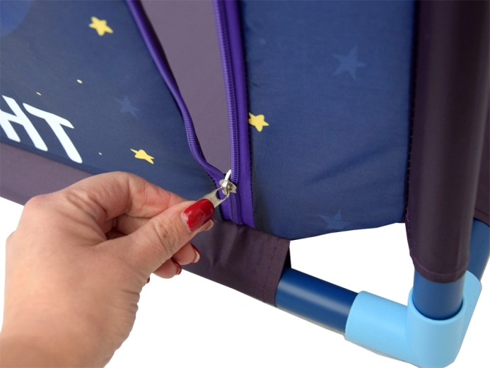 Ouverture latérale zippée sécurisée