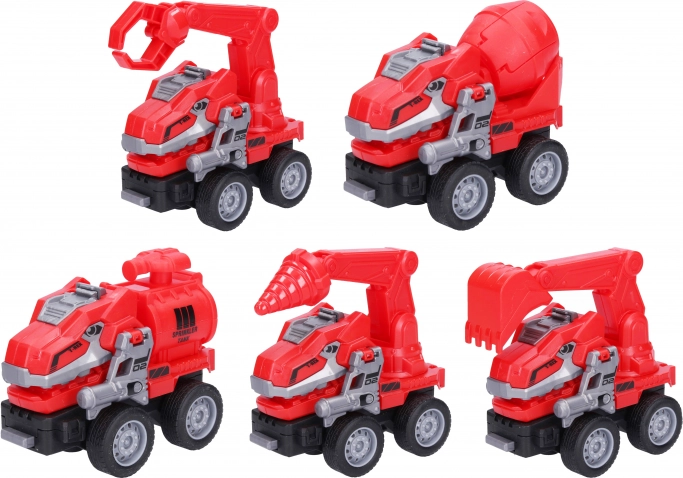 Autorobot Dino Pompier 11 cm