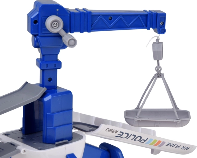 Grue fonctionnelle avec plateforme