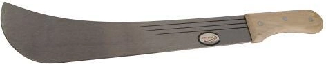 Machette avec poignée en bois 55 cm, lame inox 16″