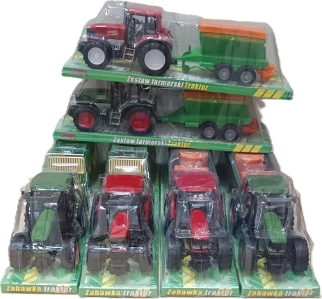 Tracteur avec machine agricole