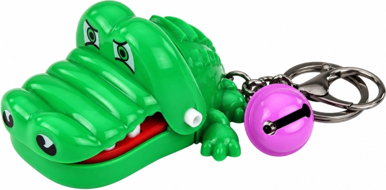 Petit crocodile vert compact