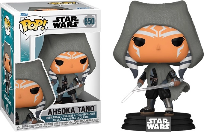 Funko Pop! Star Wars Ahsoka Tano – figurine en vinyle 9 cm
