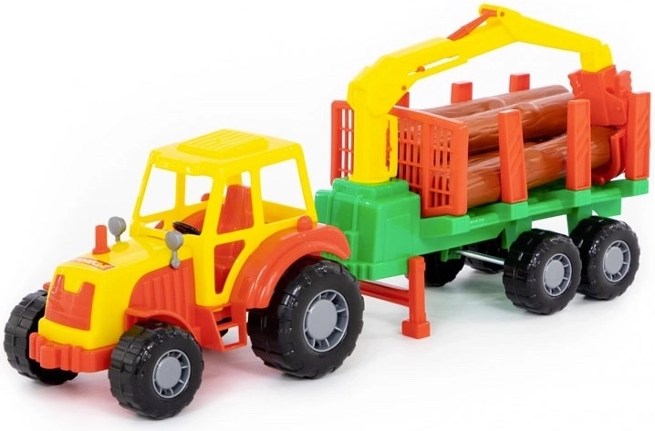 Ensemble forestier pour un jeu créatif