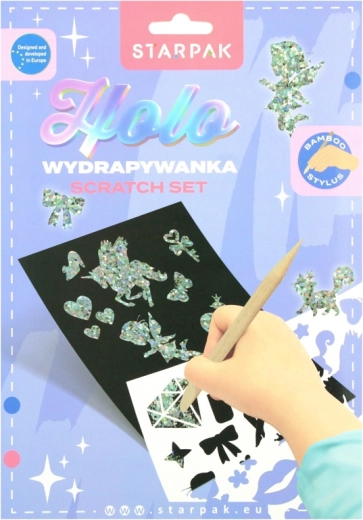 Kit de grattage holographique - 1 pièce
