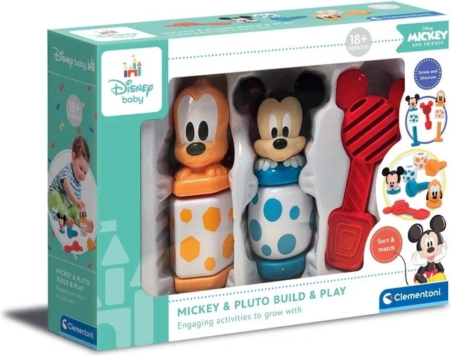 Ensemble de construction et de jeu Baby Mickey