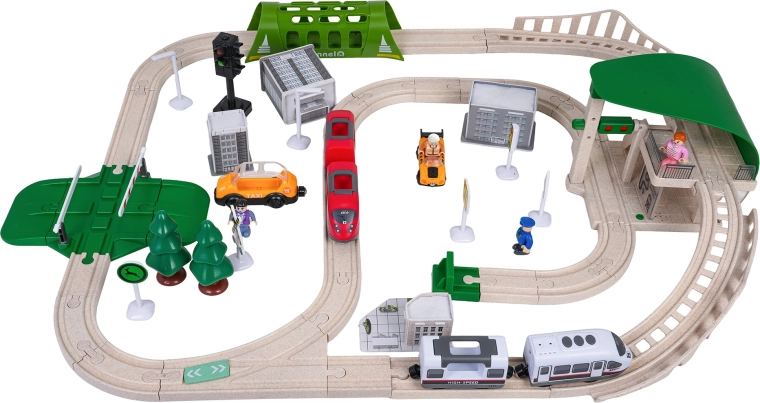 Tunnel et gare interactifs