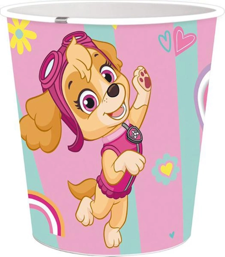 Poubelle Paw Patrol 5 l rose en plastique