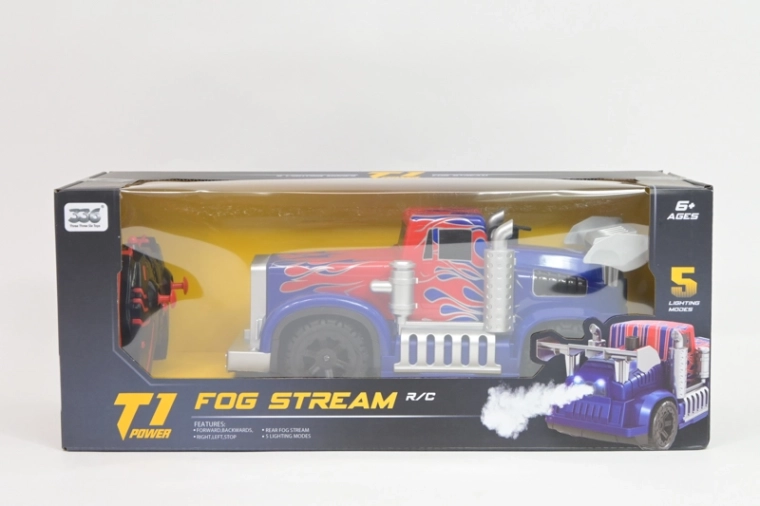 Monster truck RC avec effet de vapeur Fog Stream