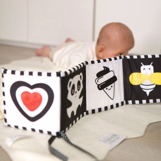 Stimulation visuelle à fort contraste