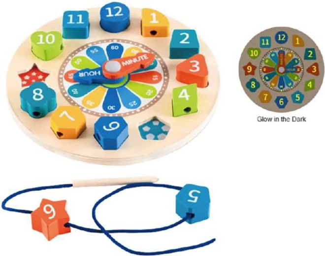 Horloge à encastrer avec formes Baby Mix