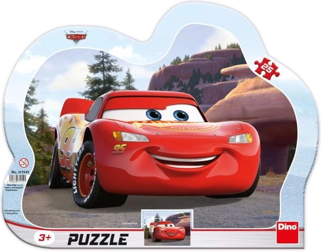 Cars : Flash en sortie puzzle pour enfants 25 pièces