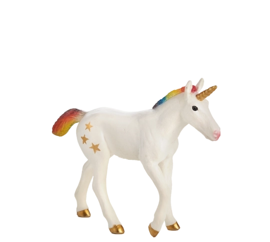Mojo bébé licorne arc-en-ciel