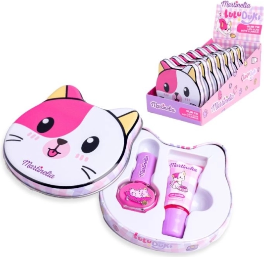 Set de cosmétiques dans une boîte métallique Lulu & Duki