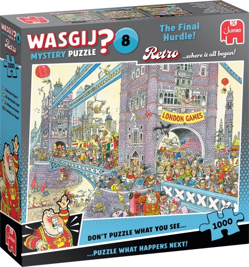 Puzzle JUMBO WASGIJ Mystery 8 Le dernier obstacle 1000 pièces