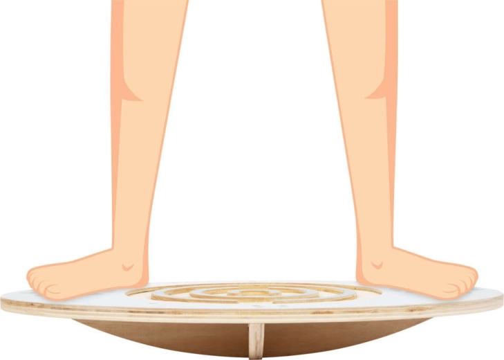 Base basculante pour la stabilité et le gainage