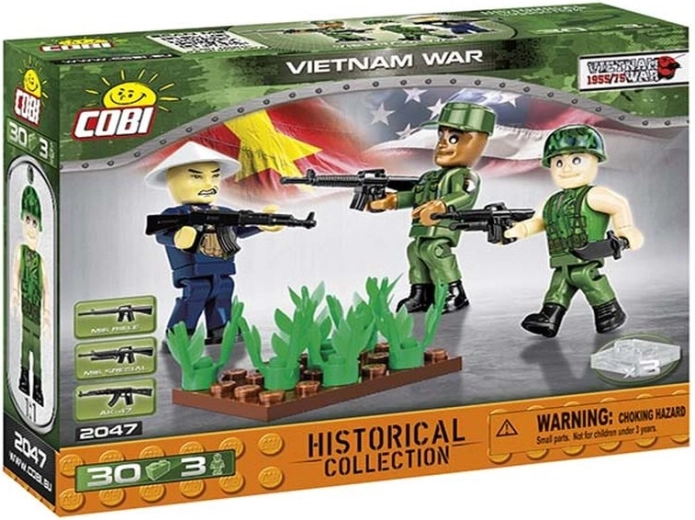 Cobi Historical Collection Vietnam War – set de 3 figurines