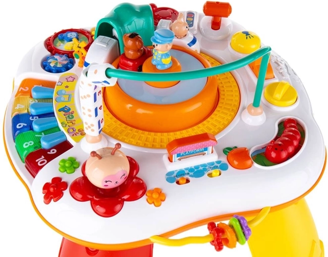 Piano musical 3-en-1 en tchèque et slovaque