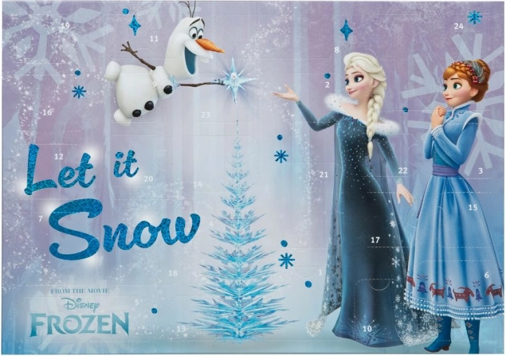 Calendrier de l’avent Frozen avec jouets sans sucreries
