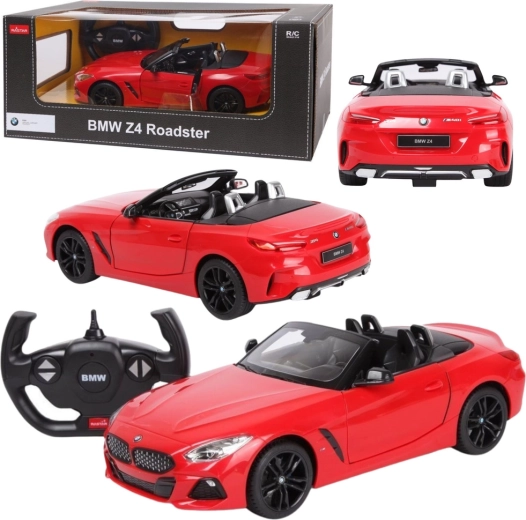 Voiture BMW Z4 Roadster Rastar télécommandée 1:14 rouge