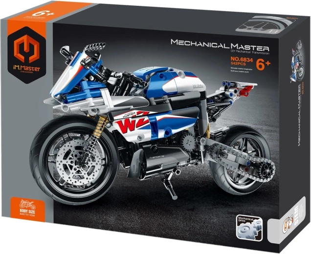 Kit de construction iM.Master moto sportive mécanique 542 pièces