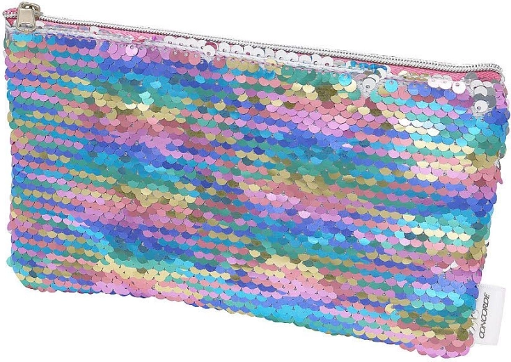Trousse à paillettes CONCORDE pastel