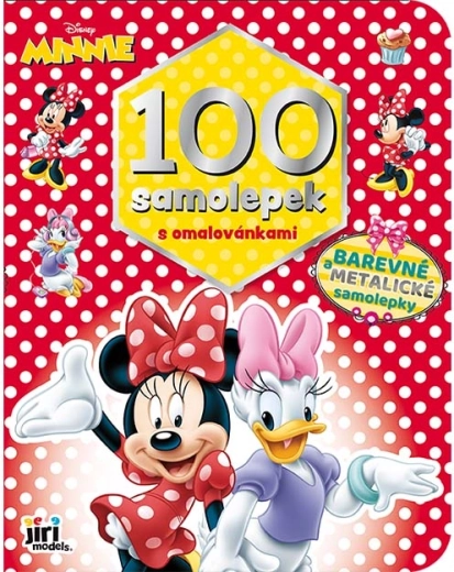 Coloriages Minnie avec 100 autocollants