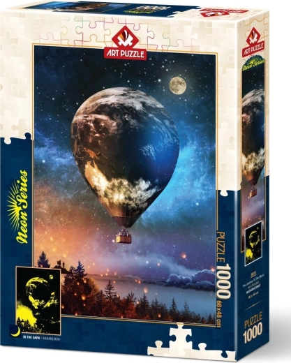Puzzle lumineux Voyage vers la Lune 1000 pièces