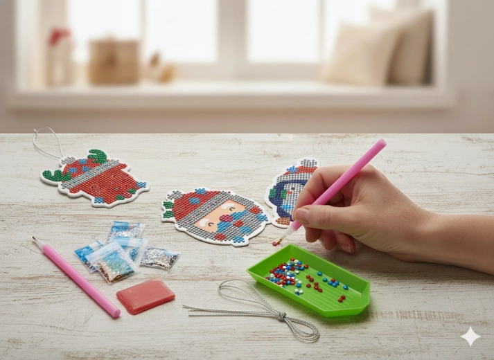 Gabarits autocollants pour un collage propre et précis