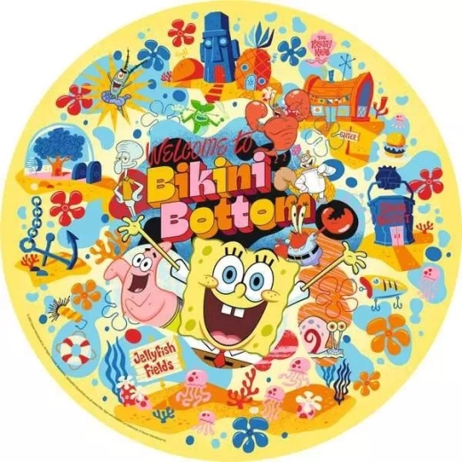 Puzzle rond Ravensburger Bob l’éponge 500 pièces