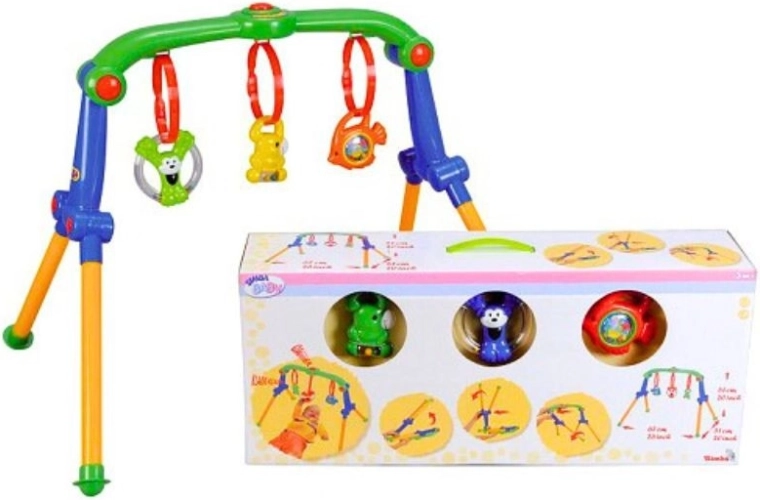 Arche de jeu pour bébé avec hochets