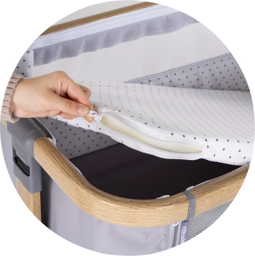 Matelas pratique avec housse amovible