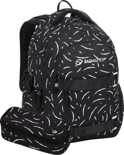 Bagmaster Nomad 25 ensemble étudiant noir-blanc