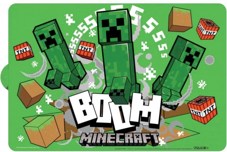 Set de table Minecraft