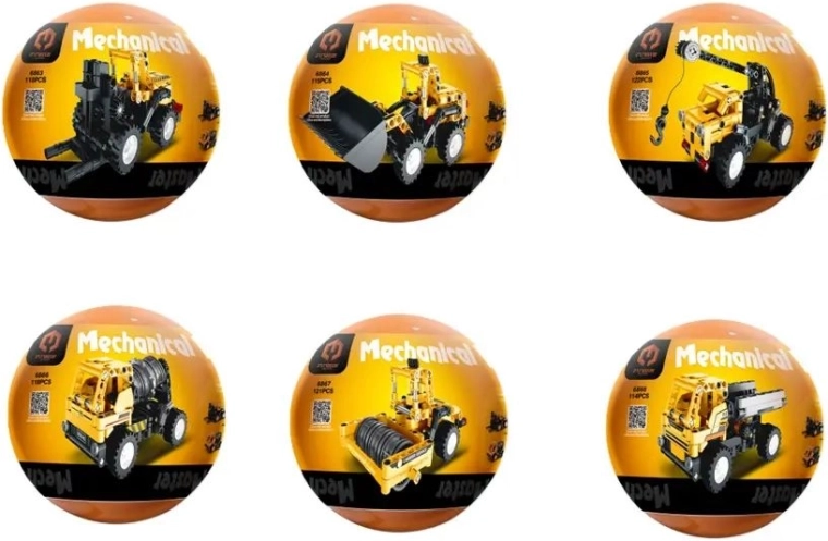 IM.Master kit de construction machines de chantier en boule