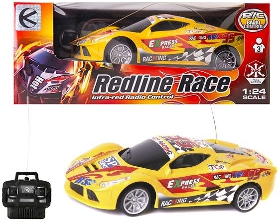 Voiture RC sportive colorée télécommandée - 1 pièce