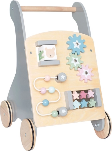 Trotteur d’activité en bois ours Jabadabado