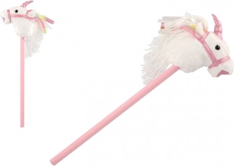 Licorne à bâton avec tête en peluche et effets sonores