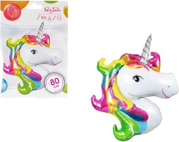 Ballon en feuille licorne 80 cm