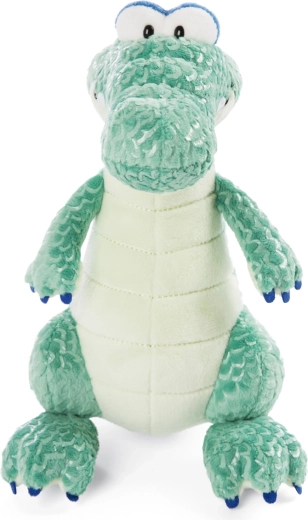 Crocodile en peluche Nici McDile 27 cm assis Green