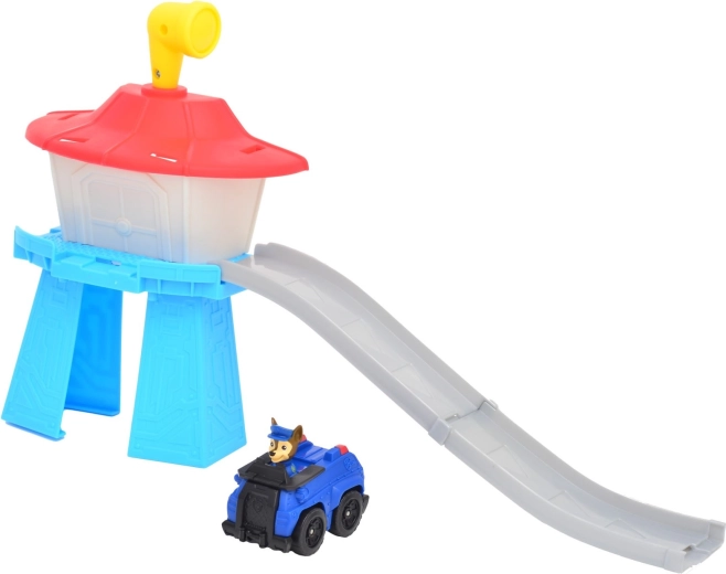 Descente d’action depuis la tour