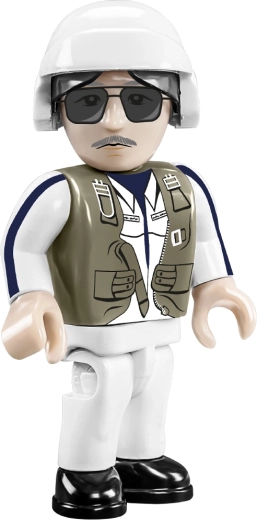 Deux figurines de pilotes et impressions réalistes sans autocollants
