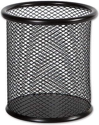 Gobelet porte-crayons en métal CONCORDE, noir