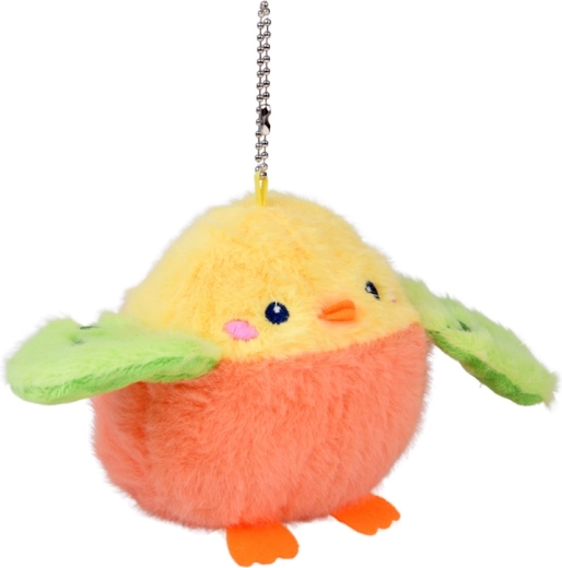 Peluche douce et look « pastèque » original