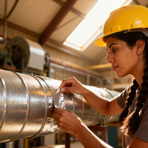 Idéal pour les conduits de ventilation