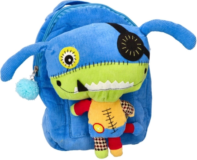 Poche avec fermeture sous la mascotte