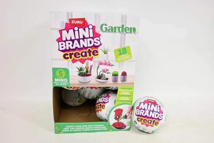 ZURU Mini Brands Create Jardin botanique – capsule avec mini plantes